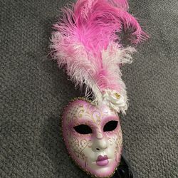 Masquerade Mask Hand Painted 