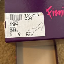 Fioni Women’s Shows Lucy Navy Size 9 