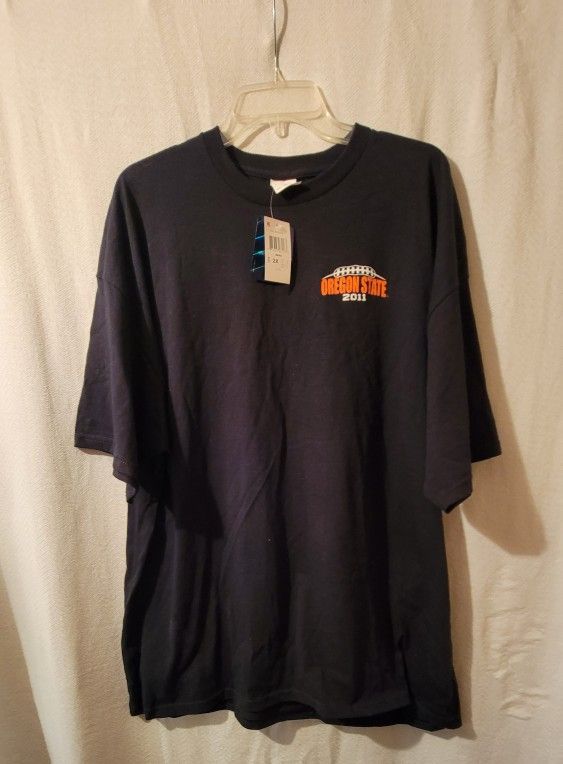 Oregon State Beavers 2011 Oregon State Football Schedule Shirt (New) (2X)