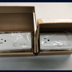 Arris Powerline Ethernet Adapters / Extenders 2.4Gbps Fast Low Latency For Gamming