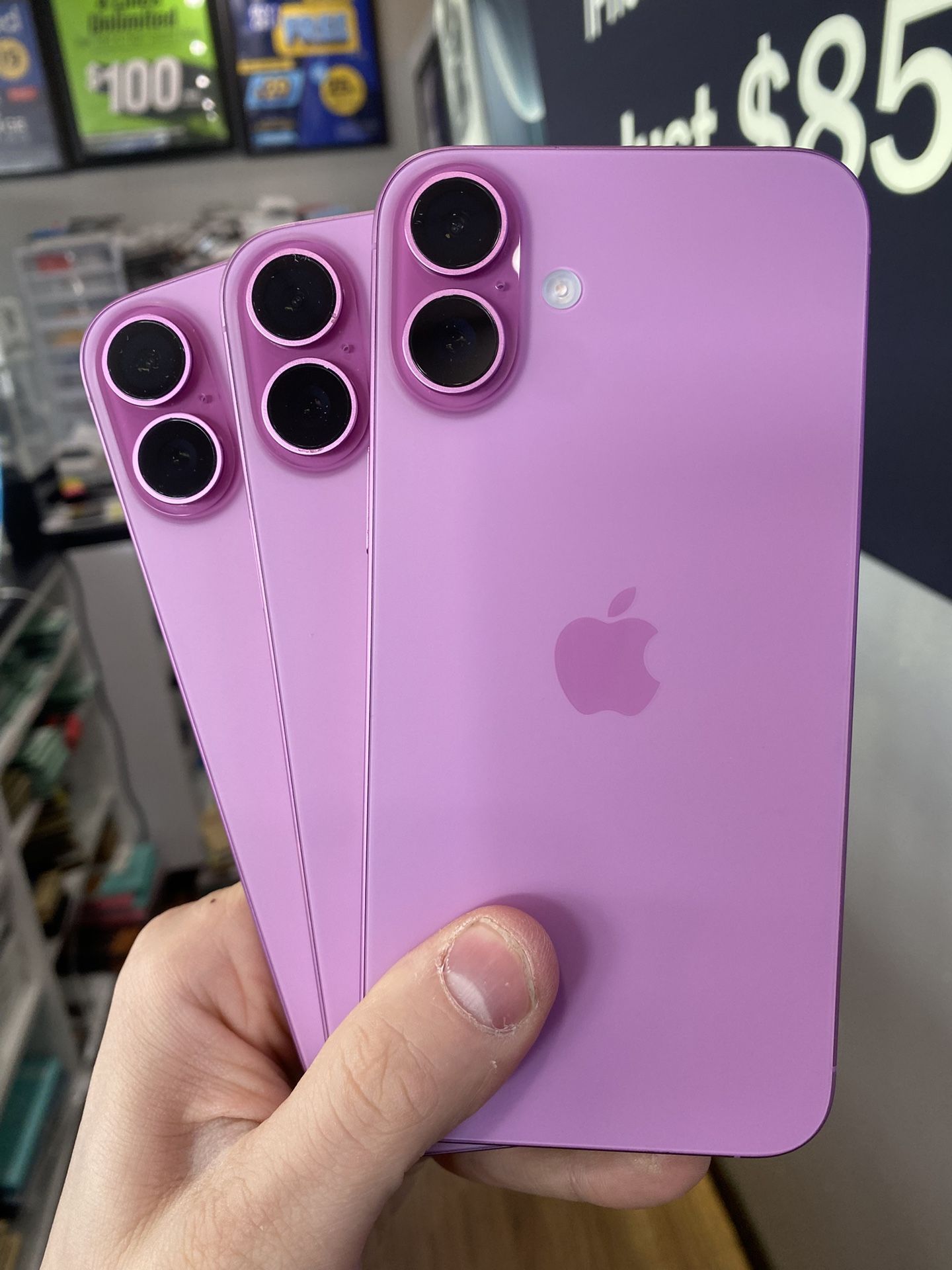 Unlocked iPhone 16+ 256GB Pink