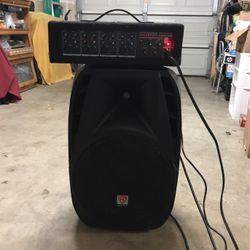 PA System For Party Dj Complete Set Excellent Working Condition