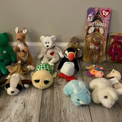 Beanie Babies And Stuffed Animals 