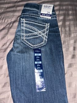 ARIAT R.E.A.L. Mid Rise Stretch Entwined Boot Cut Jean