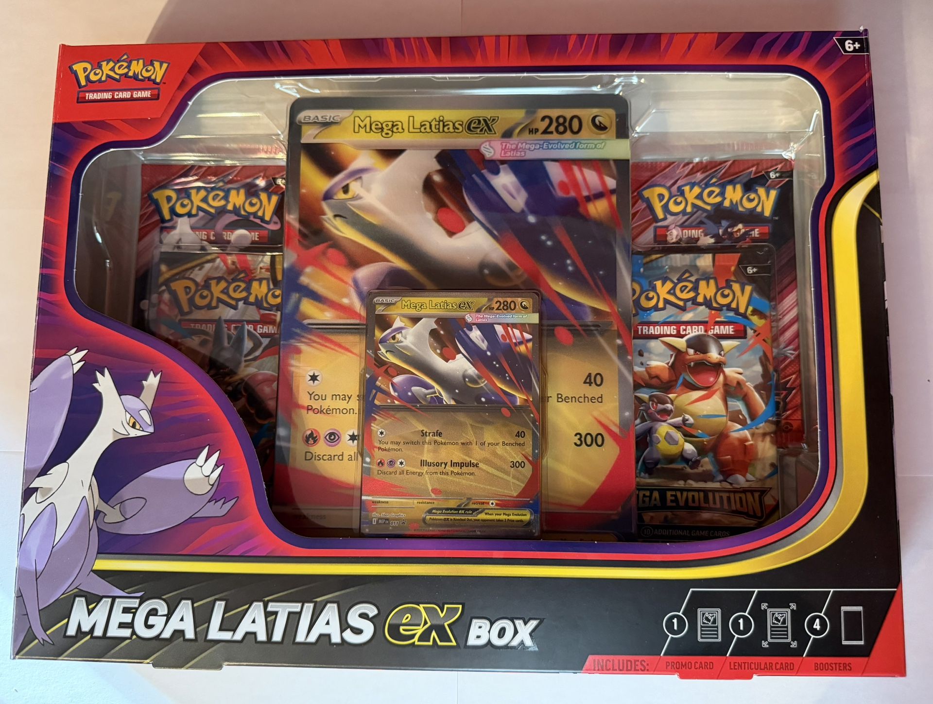 Mega Latias Ex Box. New Sealed. 