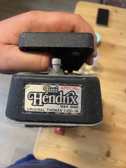 Jimi Hendrix was pedal