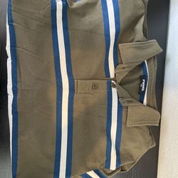 RSQ long sleeve shirt stripped green