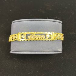 14k 13.1 G Gold Bracelet 