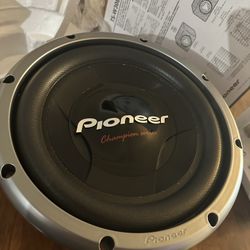 12” Pioneer 