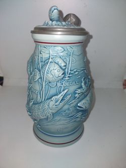 Fishing Beer Stein