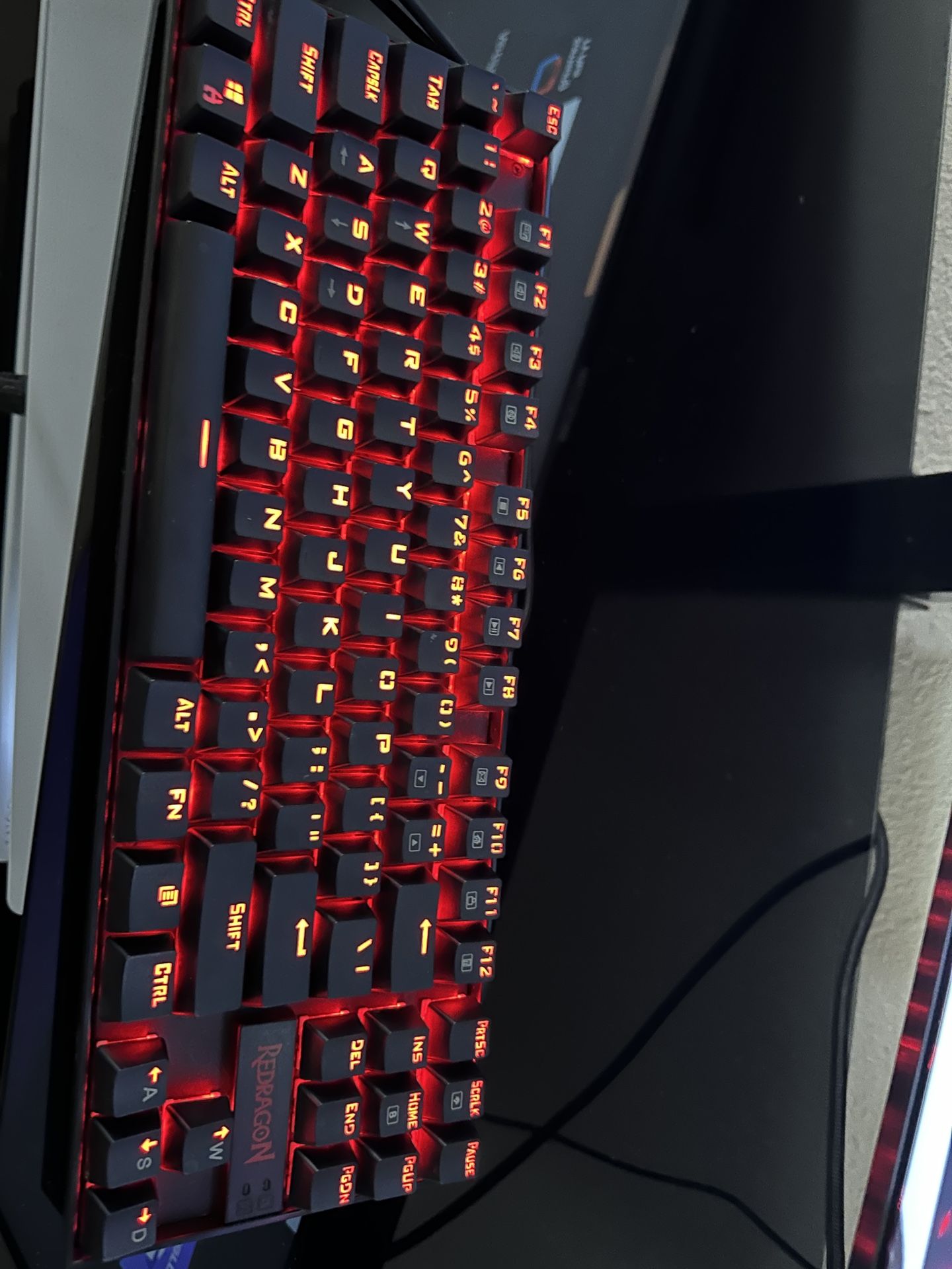 Redragon Mechanical GAMING Keyboard RED LED