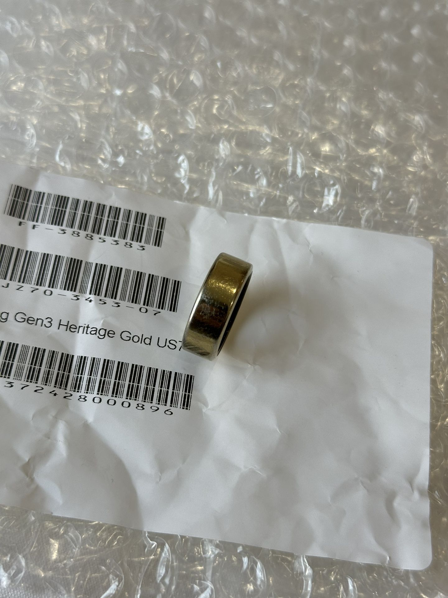 Oura Ring Gen3 Heritage Silver 旨かっ US7