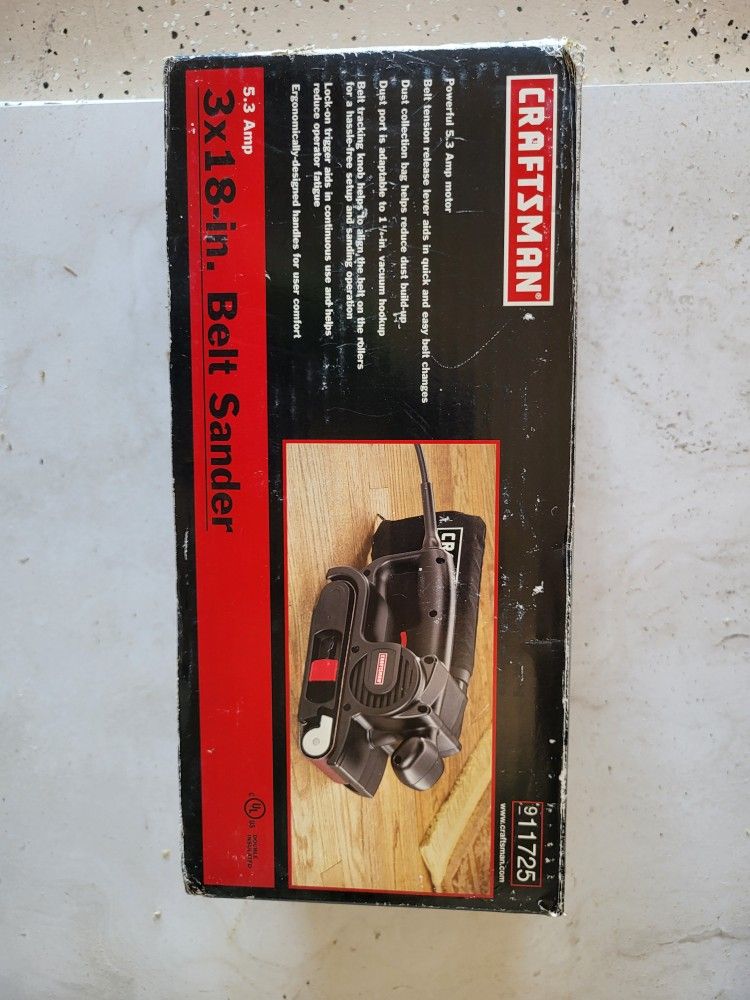 Belt Sander 3x 18 Inches