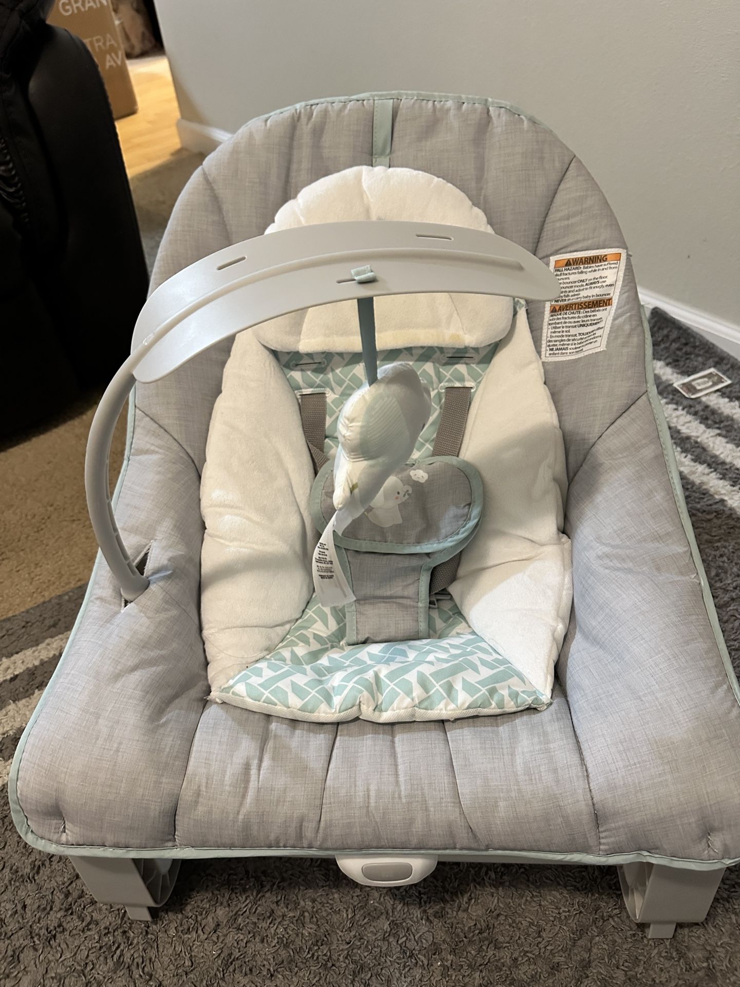 Ingenuity Grow with Me Vibrating Baby Bouncer