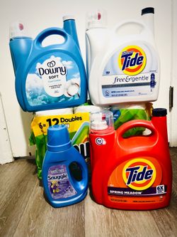 Laundry + Paper Towels Bundle - Tide Downy Snuggle Bounty $70 Coventry