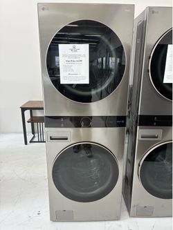 SAVE MORE SPEND LESS on a WashTower Stacked Front load Washer & Dryer combo