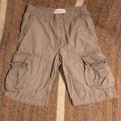 Nautica Khaki Cargo Shorts 