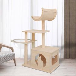Brand new solid wood cat Tree