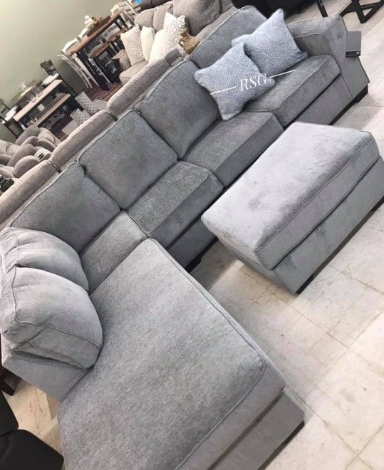 L Shaped Modular Sectional Couch With Chaise Set Color Options, Sleeper Sectional Couch Options ⭐$39 Down Payment with Financing ⭐ 90 Days same as cas