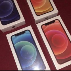 brand New Sealed Unlocked iPhone 12 Black Works Any Carrier $650 Each 