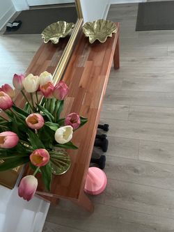 All handmade from solid wood 59.5”13”20”Solid Wood Coffee Table or Bench