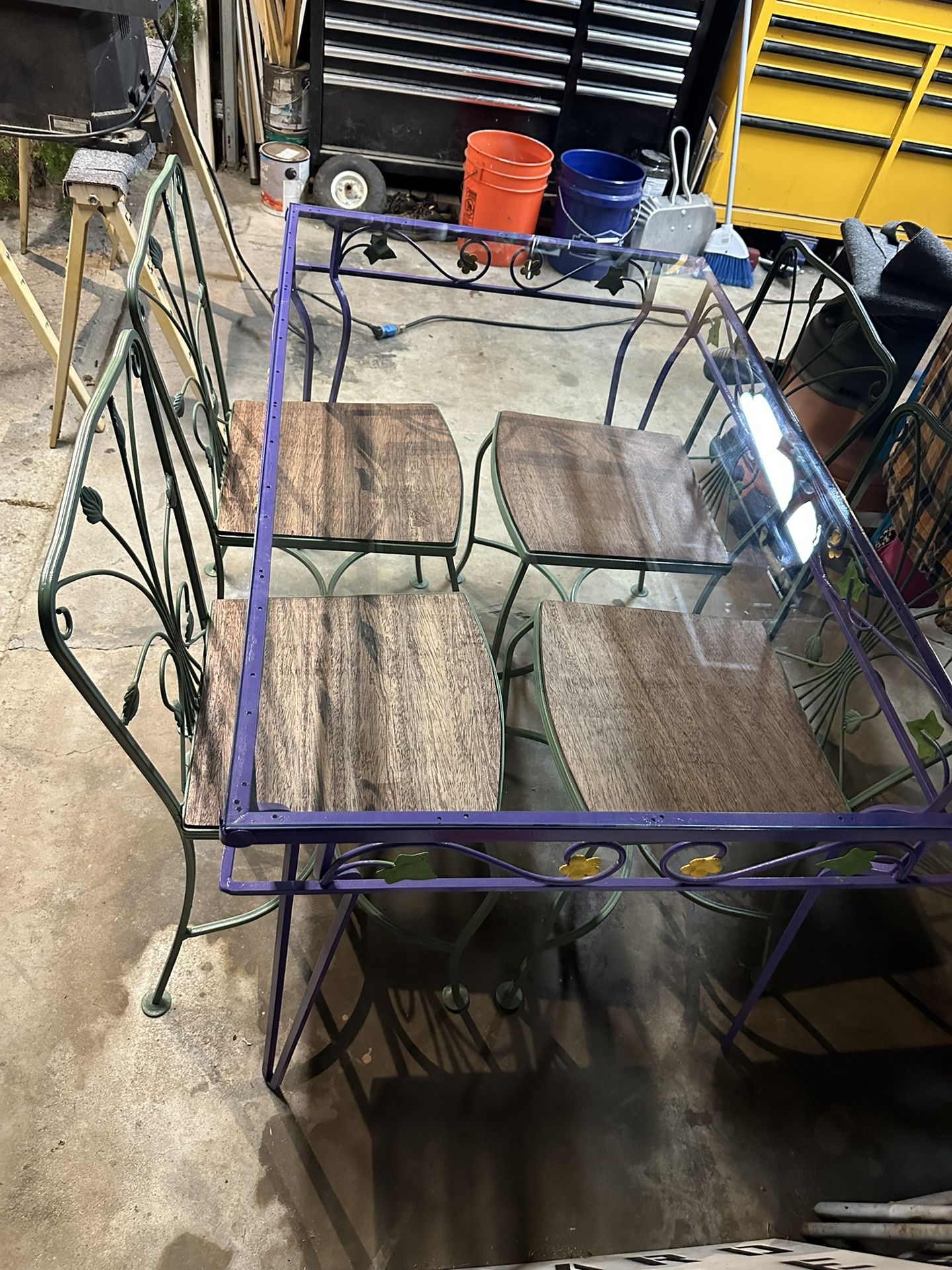 Vintage Table, Metal Table for Sale in Hemet, CA OfferUp