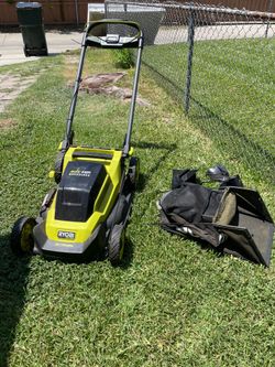 Ryobi Mower + 40v Battery and Charger