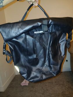 Paniers bags for rear bicycle rack