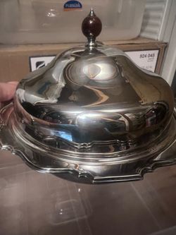 English silver bomboniere