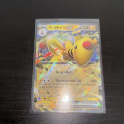 Ampharos ex Pokémon card
