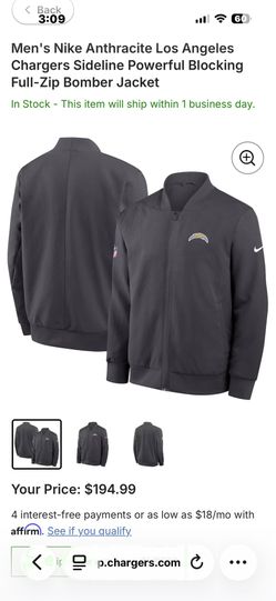 New Chargers Bomber Jacket(2025)