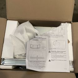 Broan-NuTone White Adjustable 50-80 CFM Ceiling Bathroom Exhaust Fan with Light Easy Change Trim Kit, ENERGY STAR