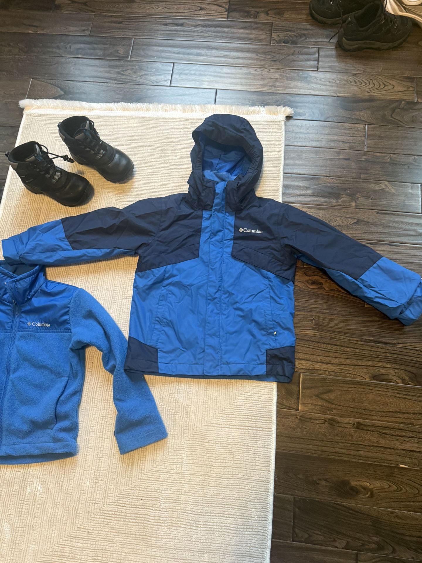 Columbia III Fleece Interchange Jacket For Boys