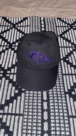BALTIMORE RAVENS BLACK VELCRO HAT