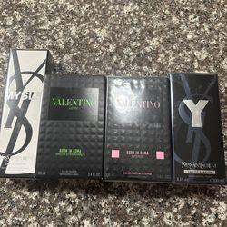 Colognes for sale,YSL/VALENTINO, 50 EACH