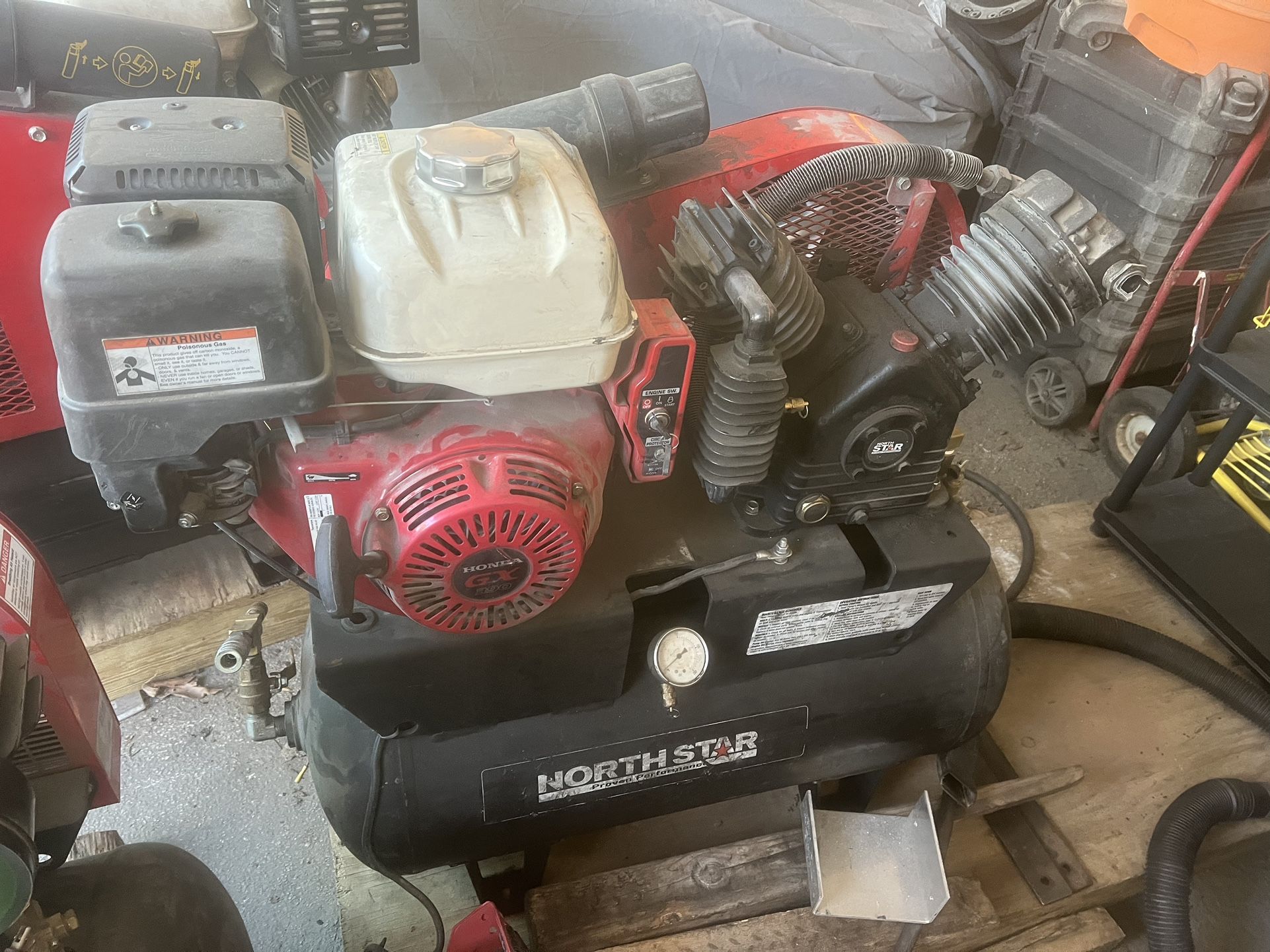Gasoline Air Compressor for sale In Pompano