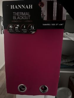 Blackout Pink Curtains