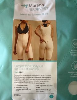 Marena Recovery compression bodysuit for bbl fat transfer size Large