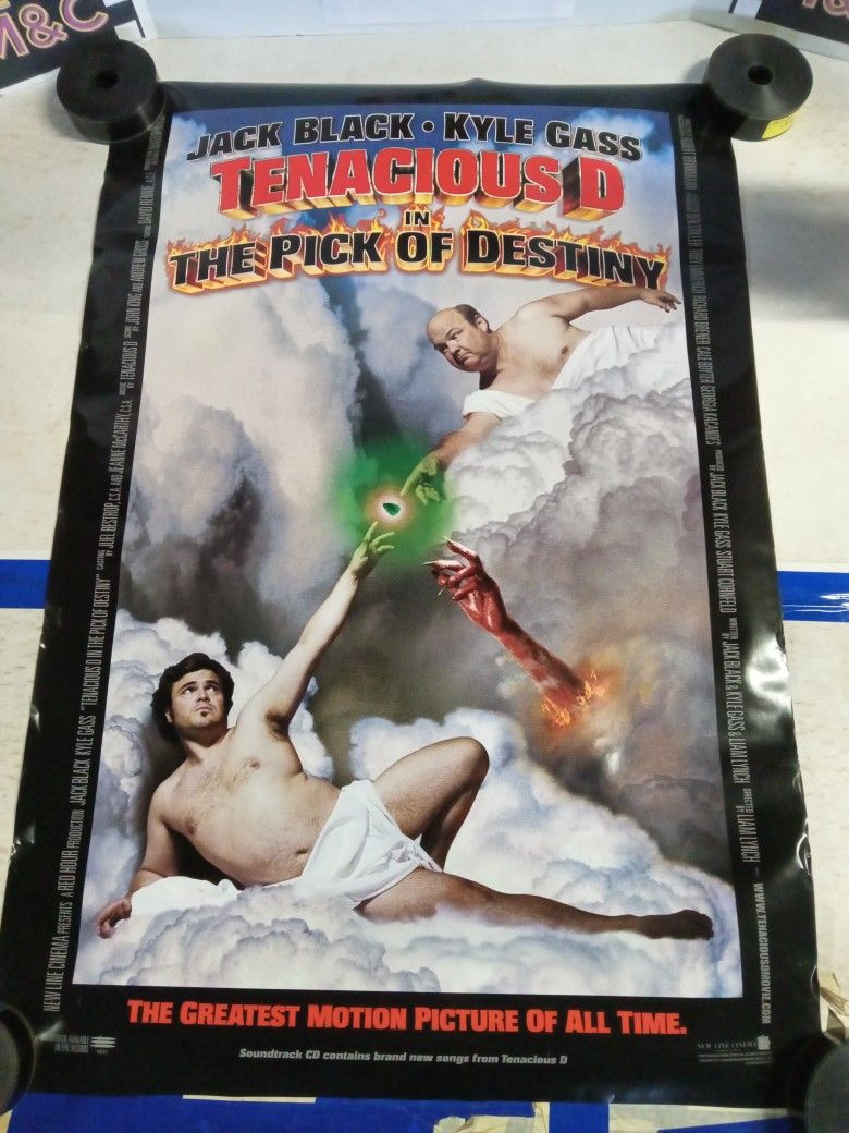 "Tenacious D" Original One-sheet Movie Poster 27x40 (2006) Jack Black