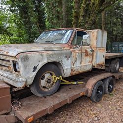 1967 Chevy C30 Dually Short Wheel Base Rare Breed Clean Title 