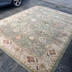 Carpet 8’ x 11’ Blue/ Ivory Ralph Lauren
