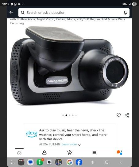 Nextbase 522GW Dashcam