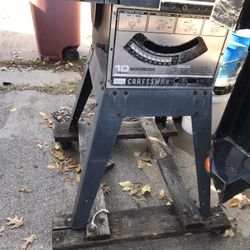 Table Saw Table Mount 