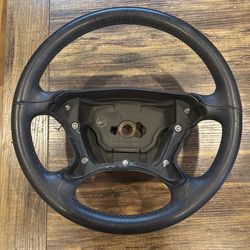 MERCEDES-BENZ STEERING 230-460-05-03 WHEEL BLACK CLK/SL & MORE