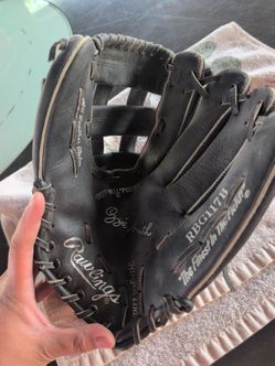 Rawlings Black Baseball Glove