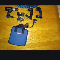 Ryobl Electric Tool Set