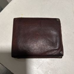 Men’s Fossil Leather Wallet