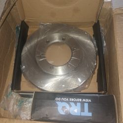 Frontier Front Brake Pads And Rotors