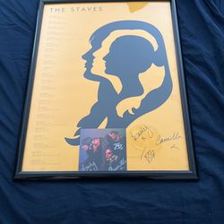 The staves Signed Poster And Cd