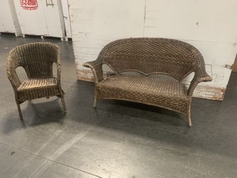 Wicker Outdoor Seating